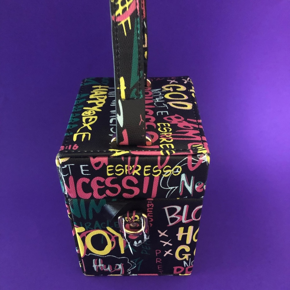 Graffiti Bucket Handbag